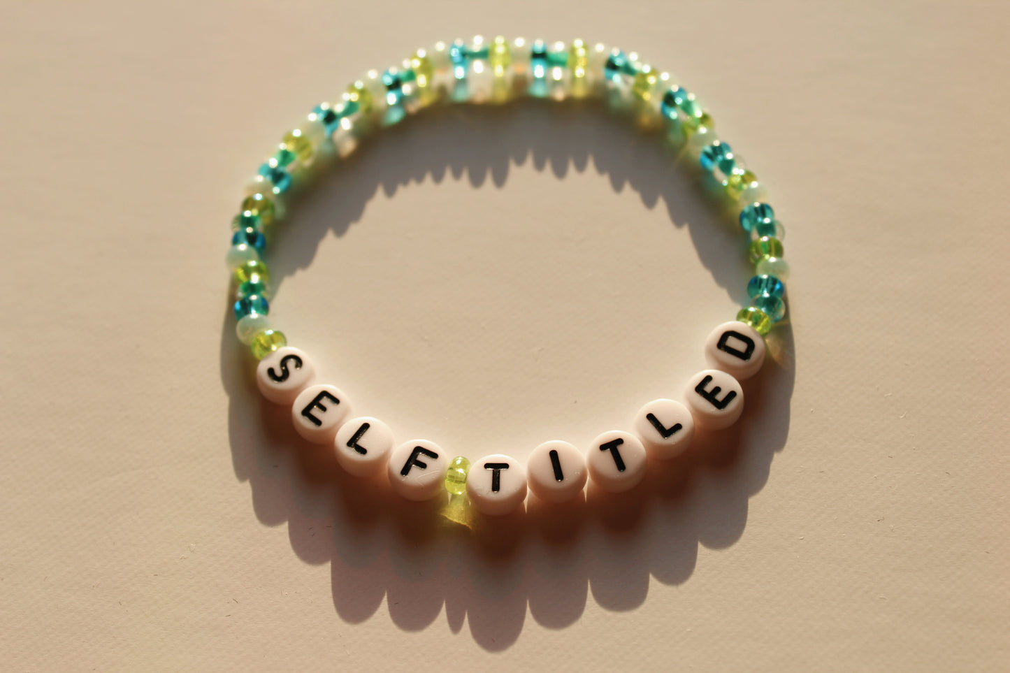 self titled beaded bracelets