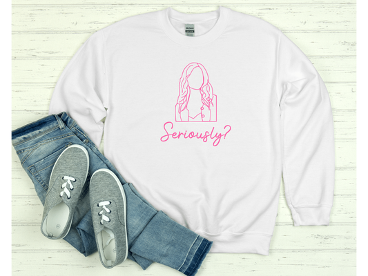 seriously caroline crewneck