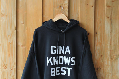 gina knows best hoodie - araeofsunshine